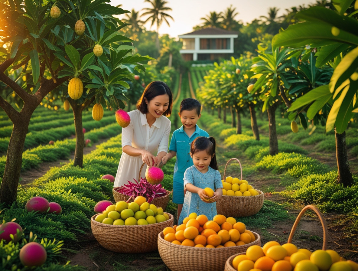 Tropical Fruit Orchard